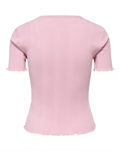 Only - ONLTenna T-shirt - Romance Rose